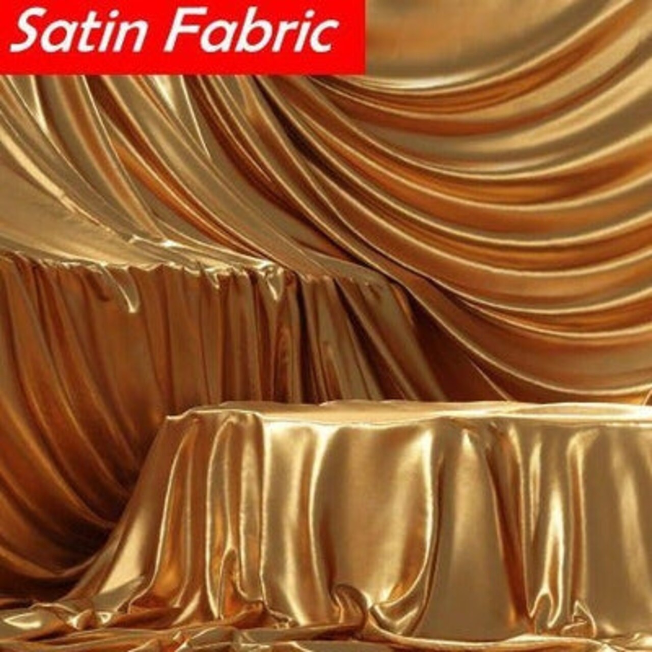 1 Yard Satin Fabric for Apparel & Event Design Smooth & Radiant 58/60" Width